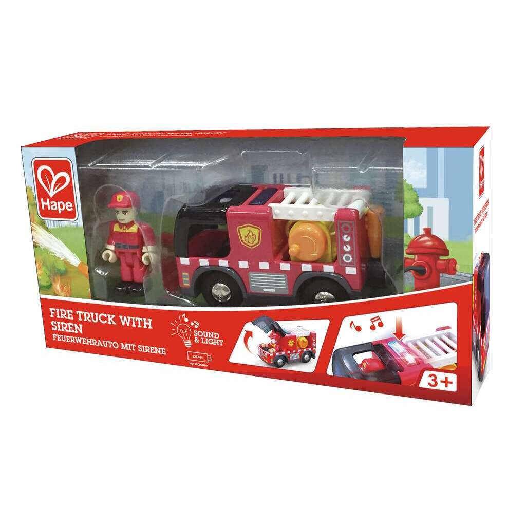 Hape Fire Truck with Siren