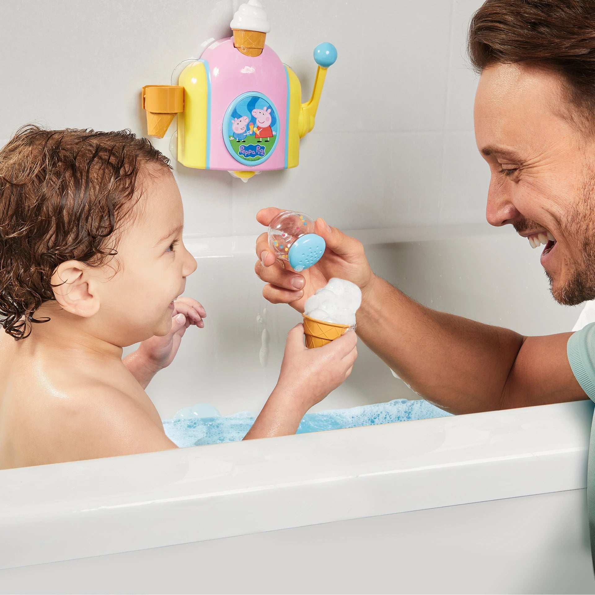 Peppa Pig Bubble Ice Cream Maker Bath Toy