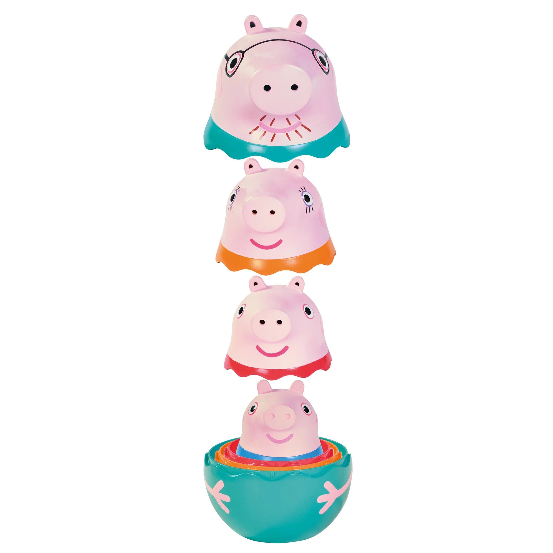 Peppa’s Nesting Family – Nesting, Sorting & Pouring Bath Toy