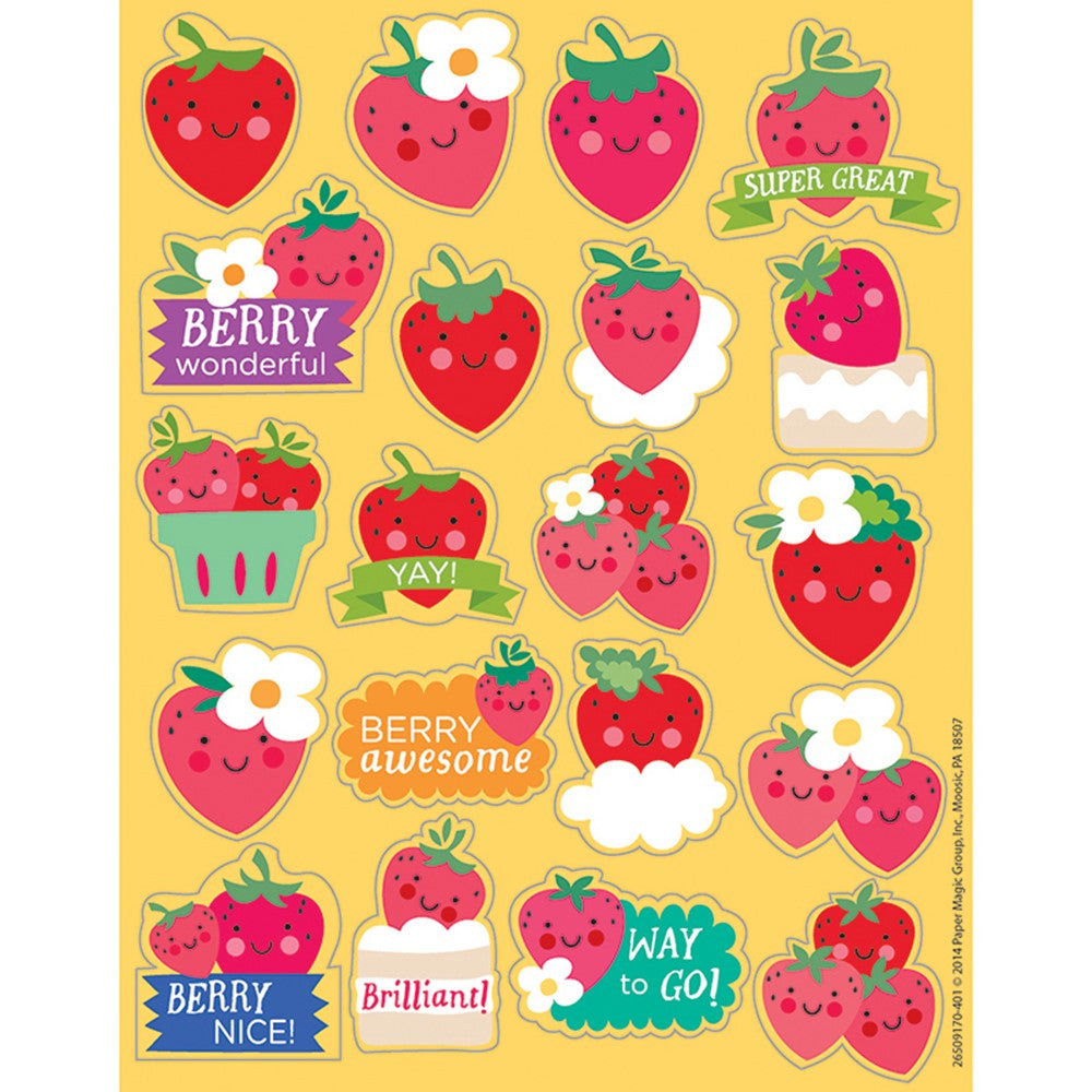 Strawberry Scented Stickers