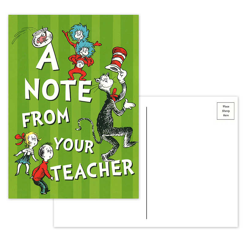 Cat In The Hat - Note From Your Teacher