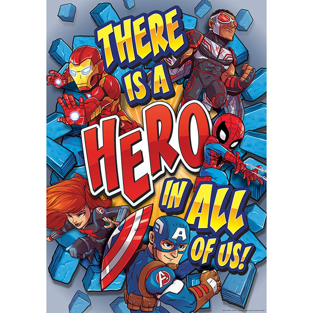 There's A Superhero In All Of Us Poster