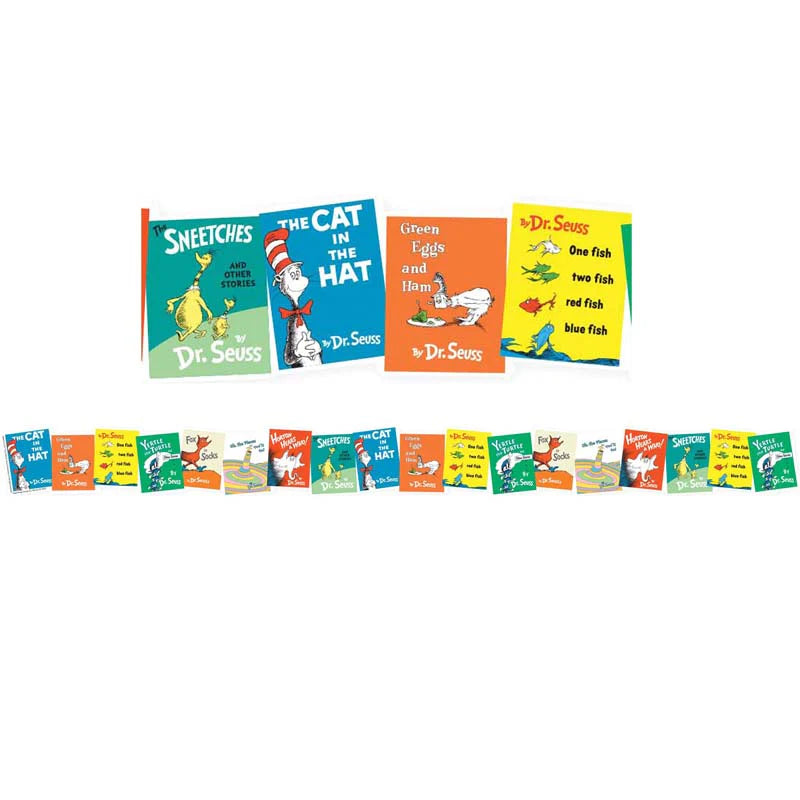 Dr. Seuss Favorite Books Border