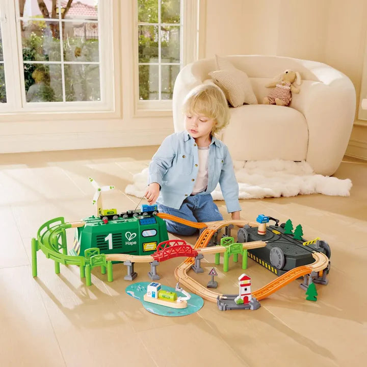 Hape Eco Energy Train Bucket Set