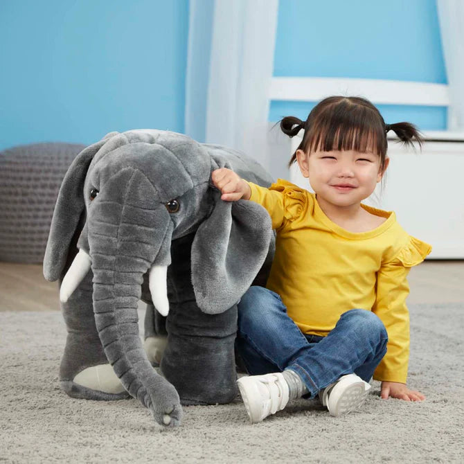 Melissa & Doug Elephant Giant Stuffed Animal