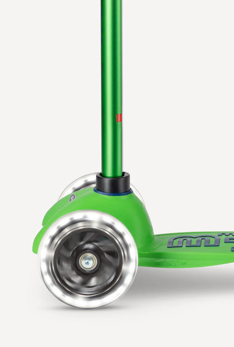 Micro Mini Deluxe LED Scooter - Green/Blue - Ages 2-5