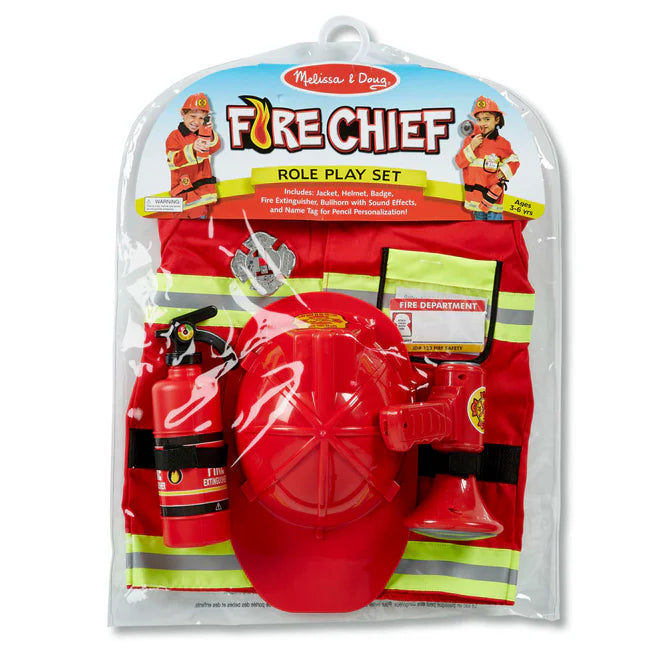 Melissa & Doug Fire Chief Role Play Set