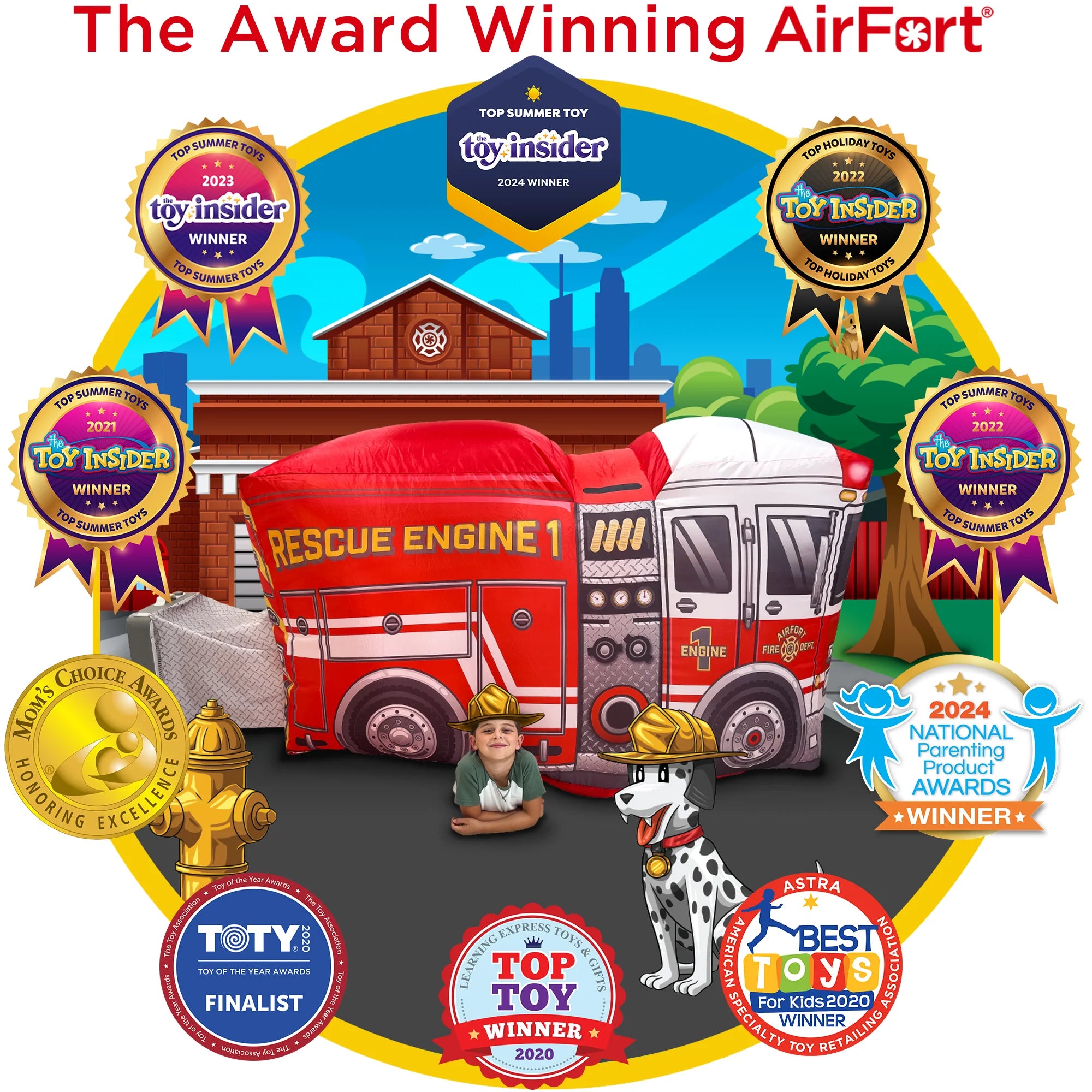 AirFort - Firetruck Air Fort