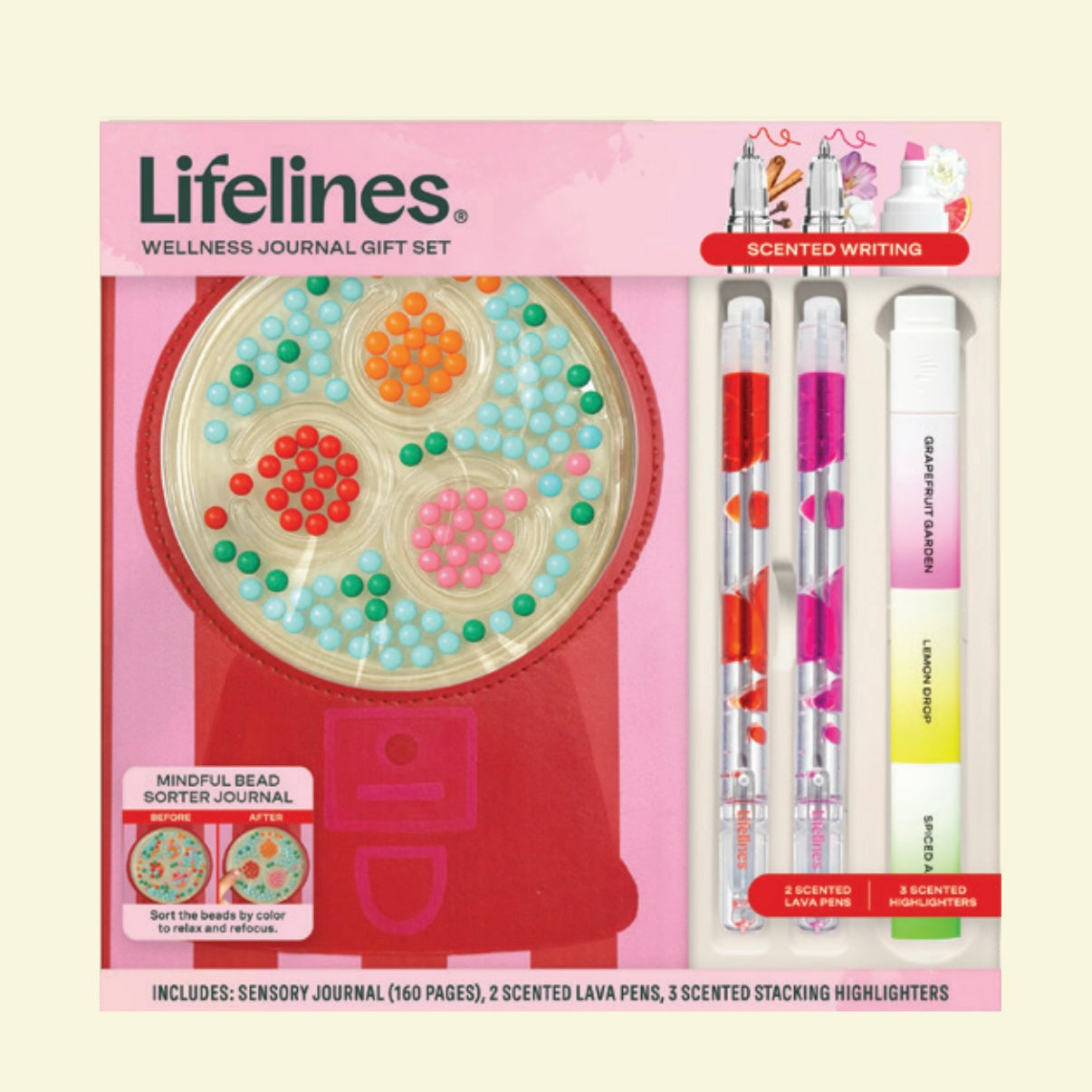 Lifelines Writing Wellness Journaling Gift Set - Gumball