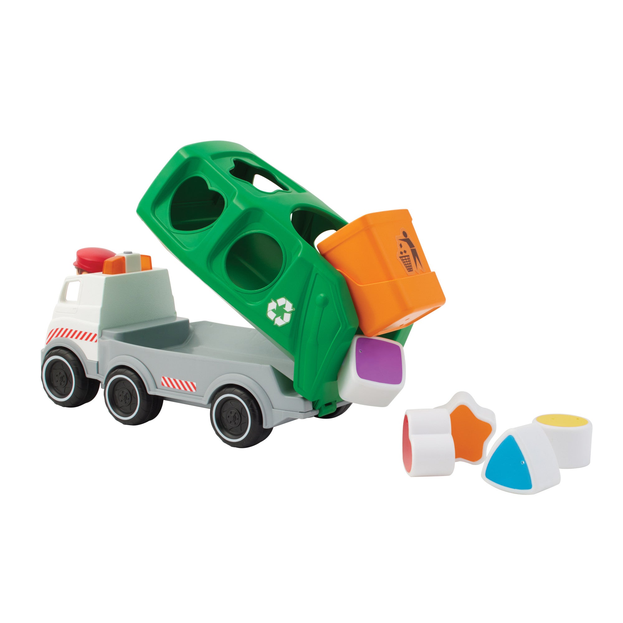 Kidoozie Shape Sorting Recycling Truck