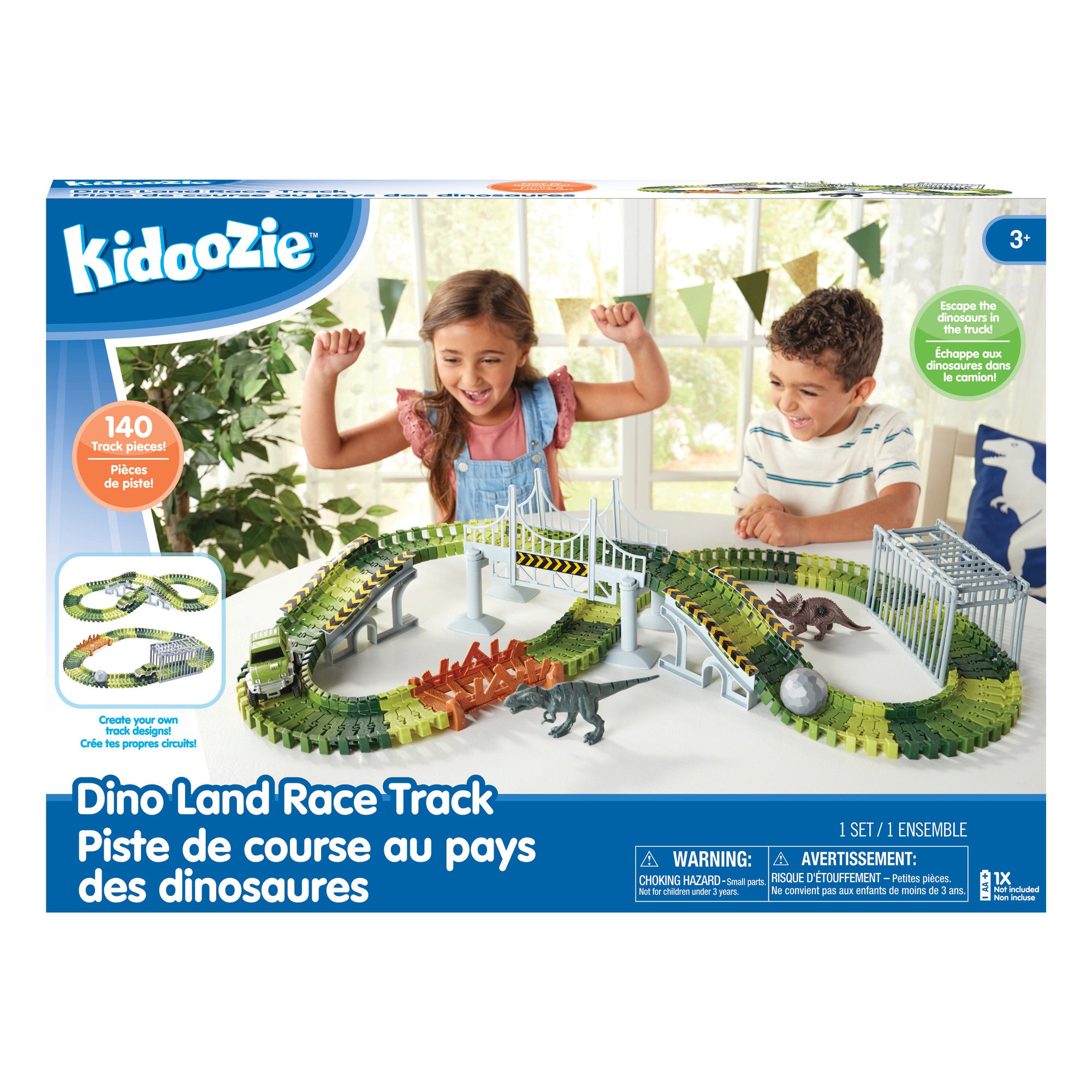 Kidoozie Dino Land Race Track