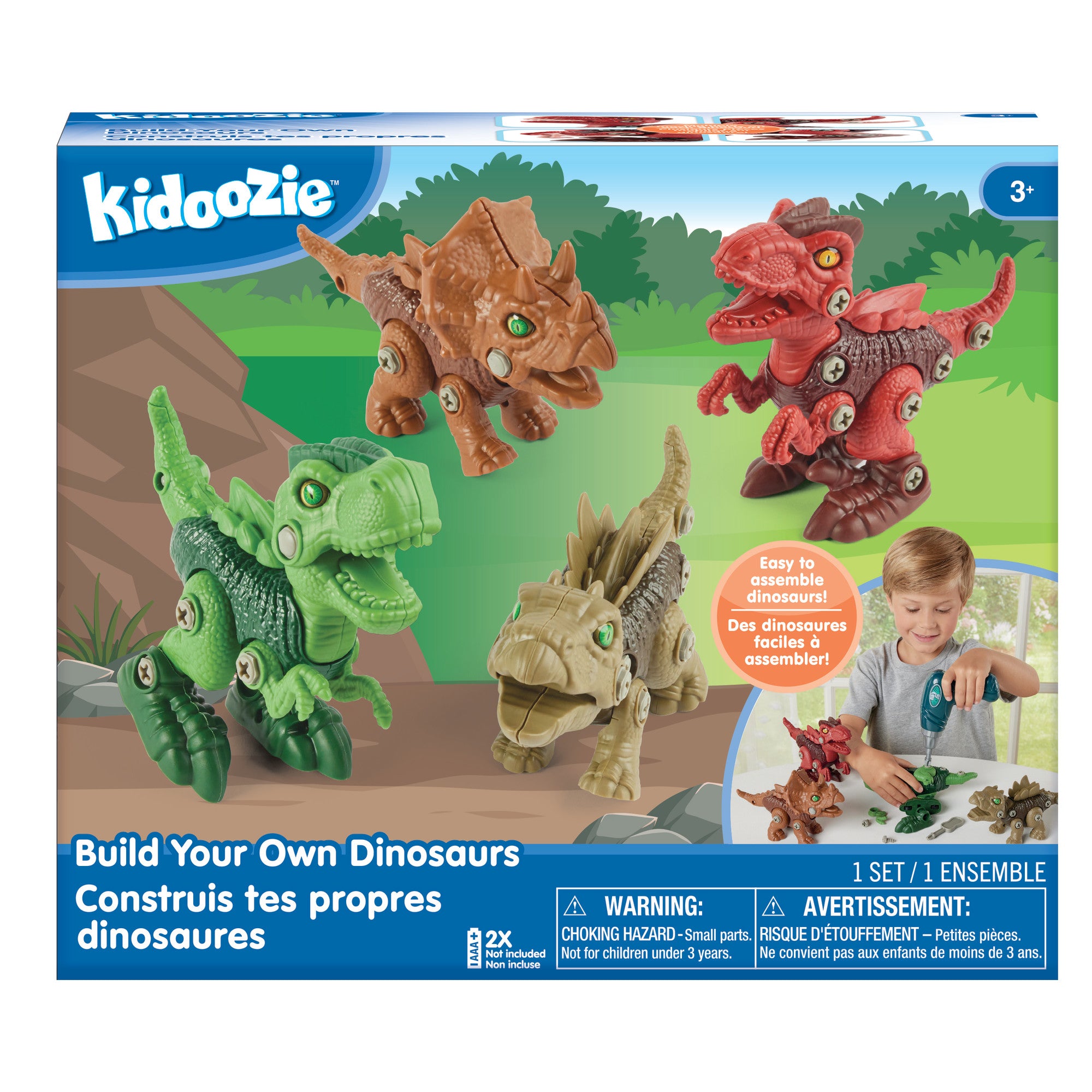 Kidoozie Build Your Own Dinosaurs