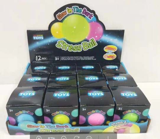 Glow in the Dark Stress Ball