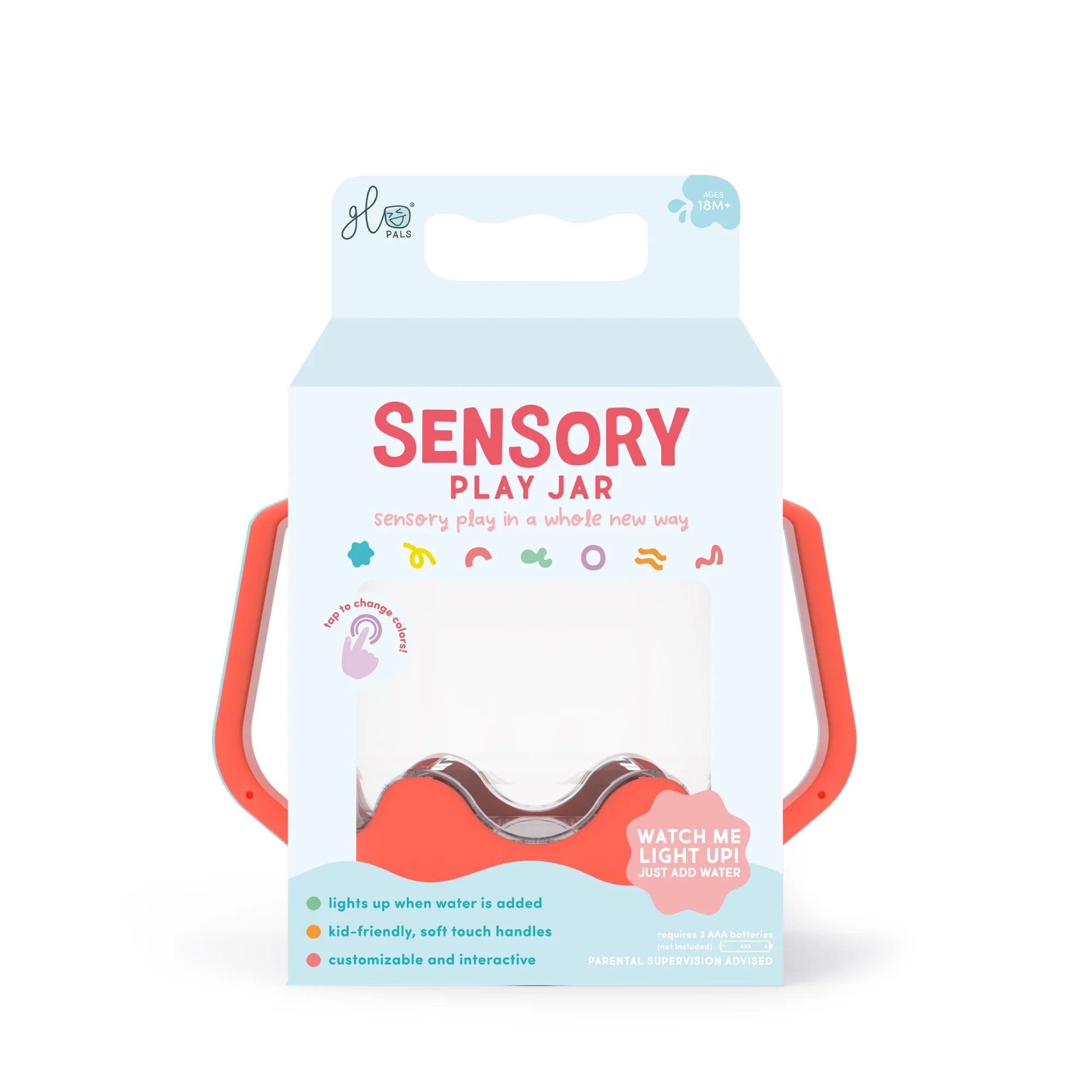 Glo Pals Coral Sensory Jar