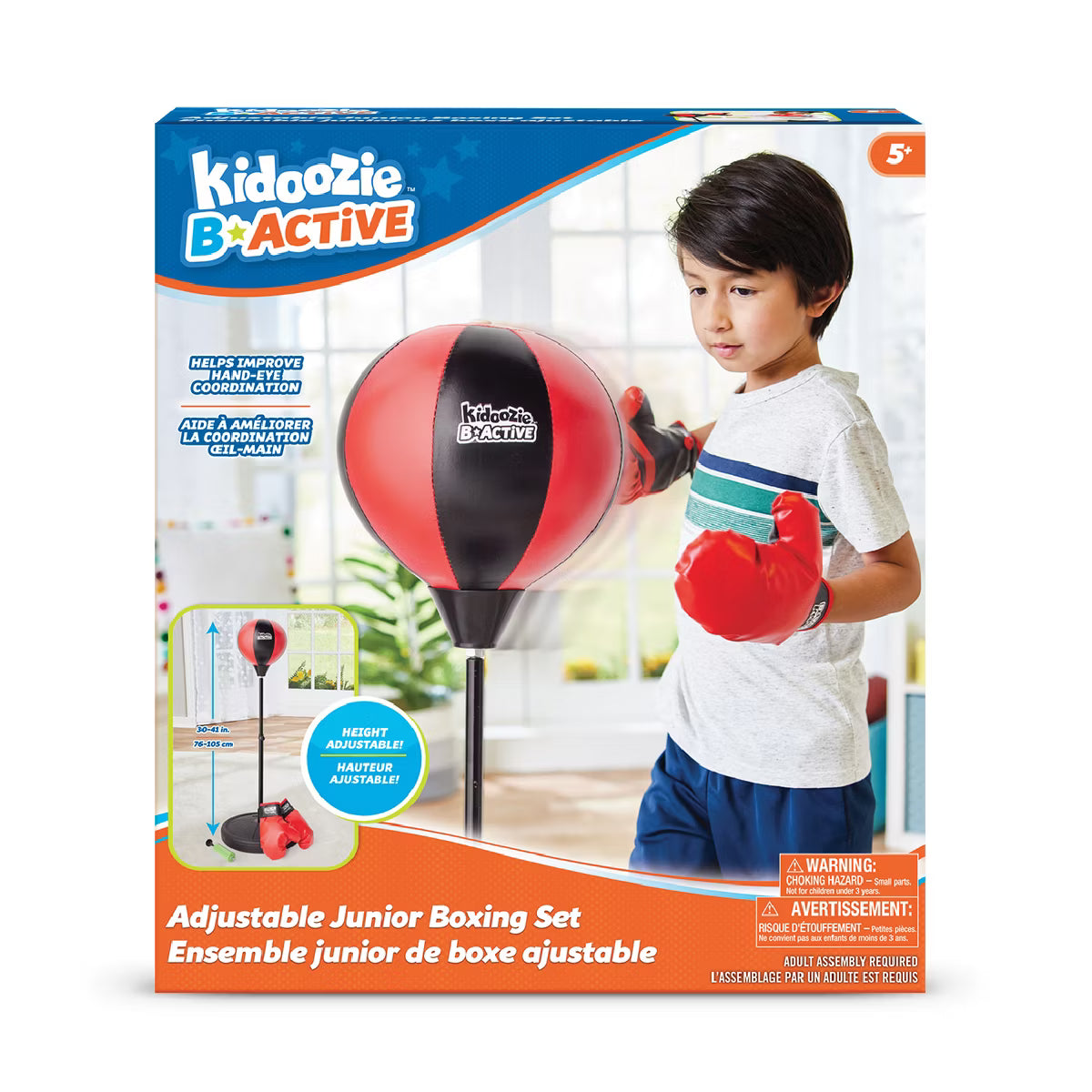 Kidoozie B-Active Adjustable Junior Boxing Set