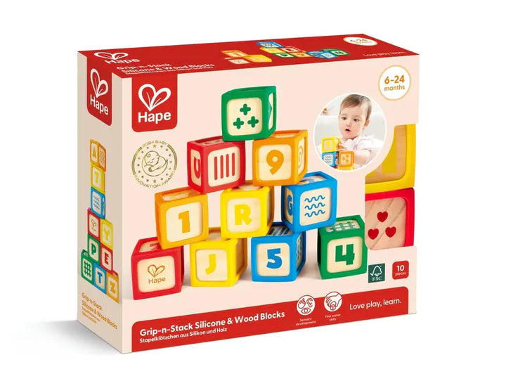 Hape Silicone Wood Blocks