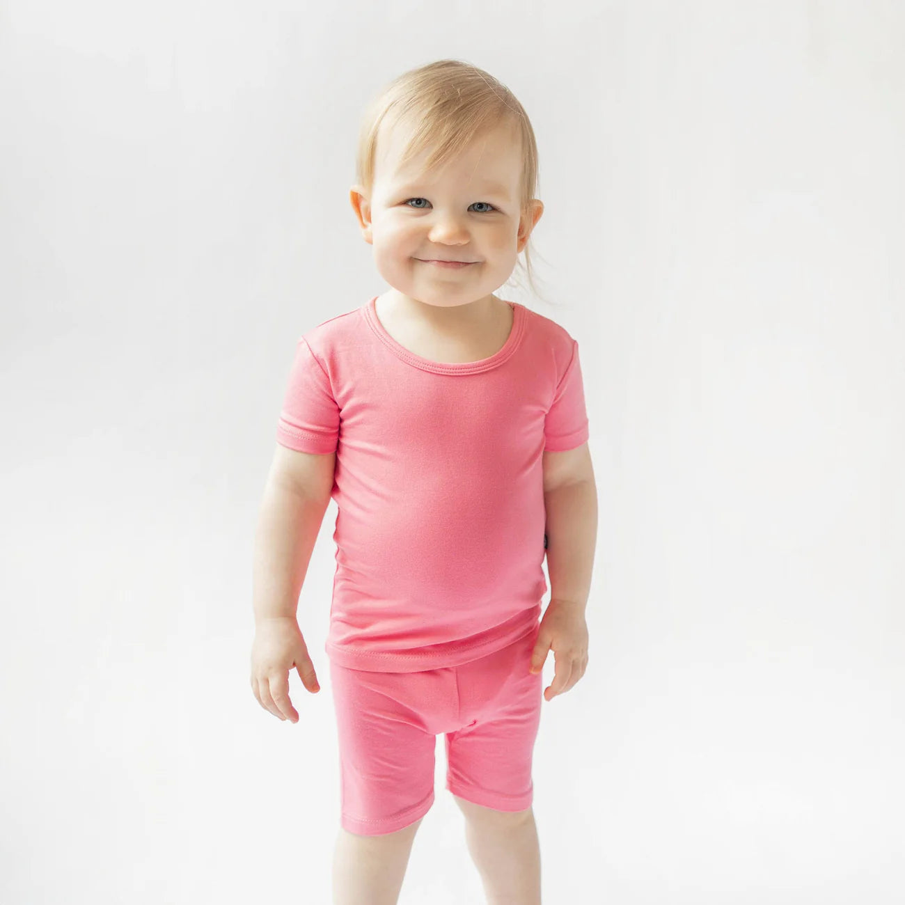 Kyte Baby Short Sleeve Pajamas in Guava