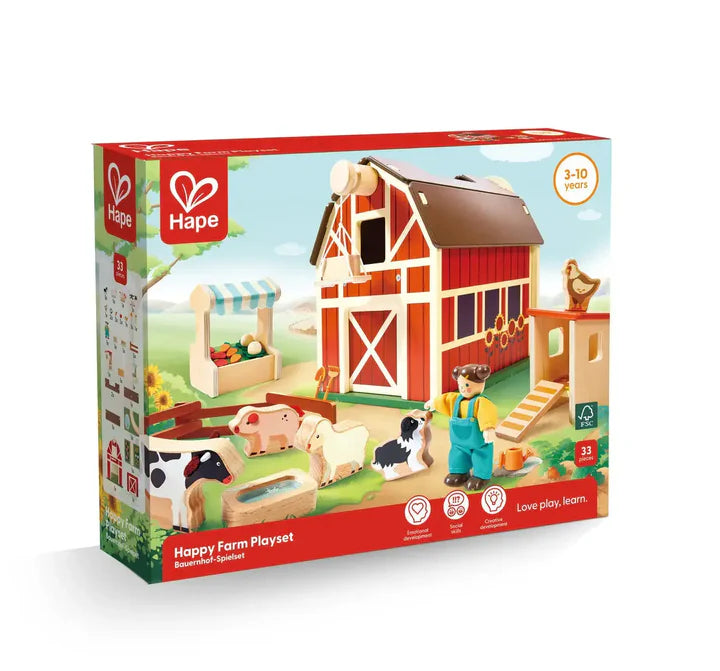 Hape Farm Playset