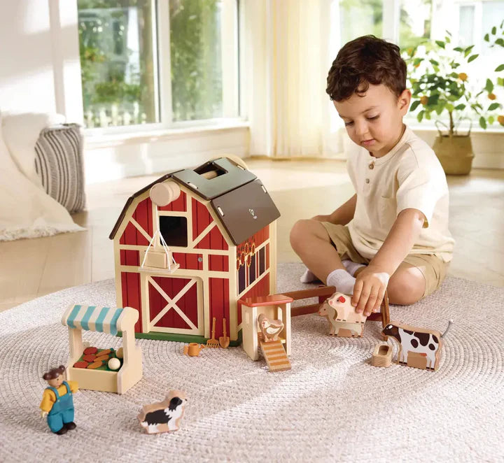Hape Farm Playset