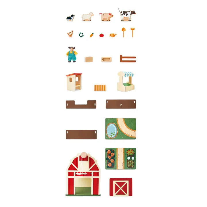 Hape Farm Playset