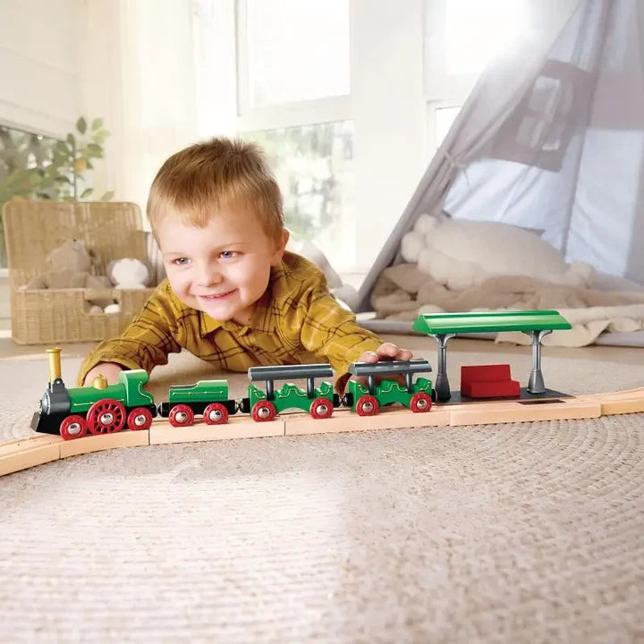 Hape Retro Train with Foldable Chimney