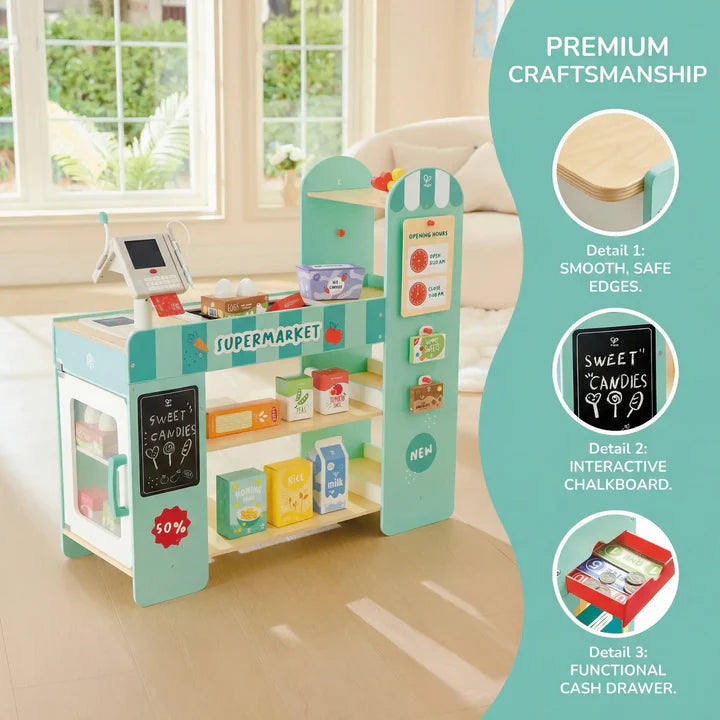Hape Smart & Wooden Supermarket
