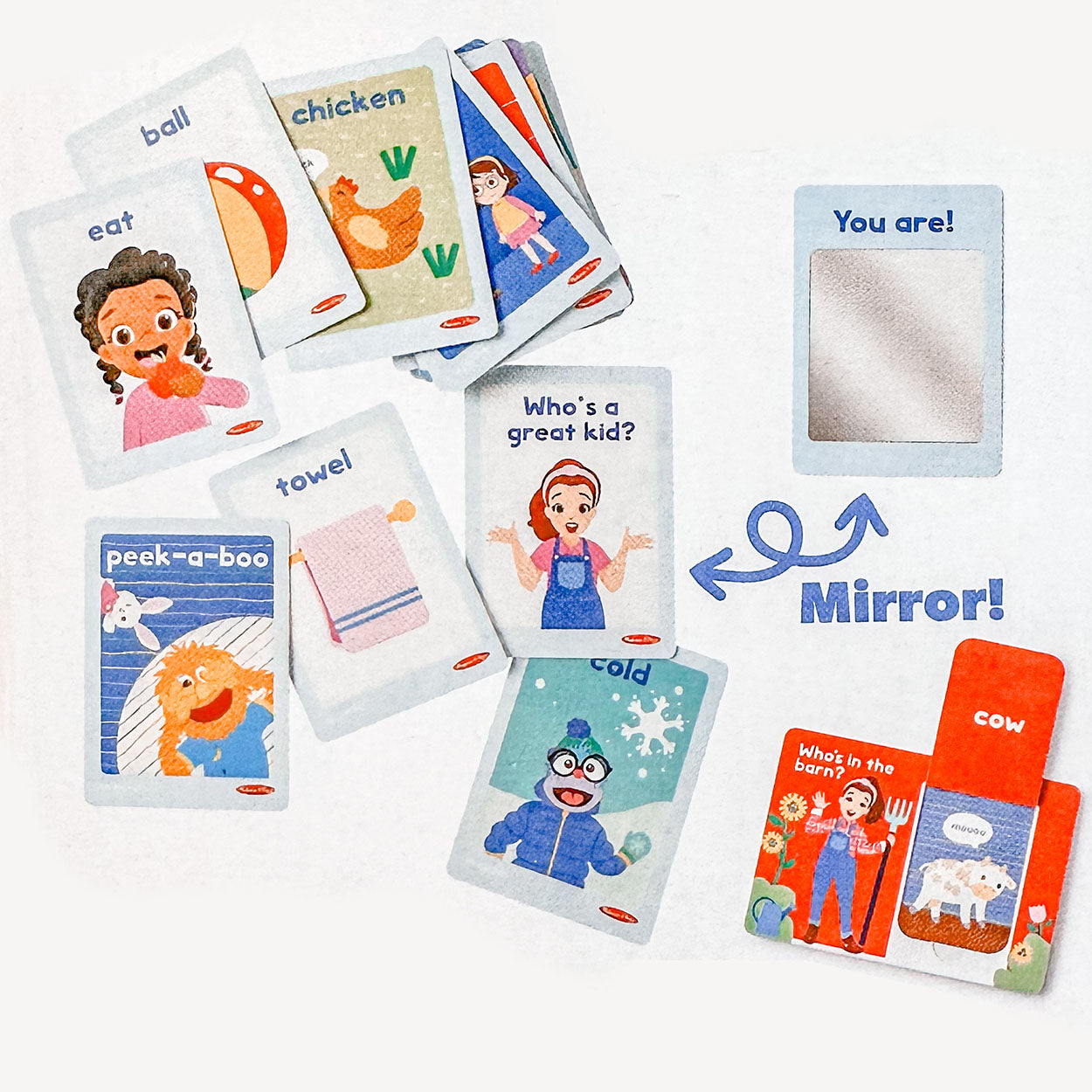 Melissa & Doug Ms. Rachel First Words Sensory Cards