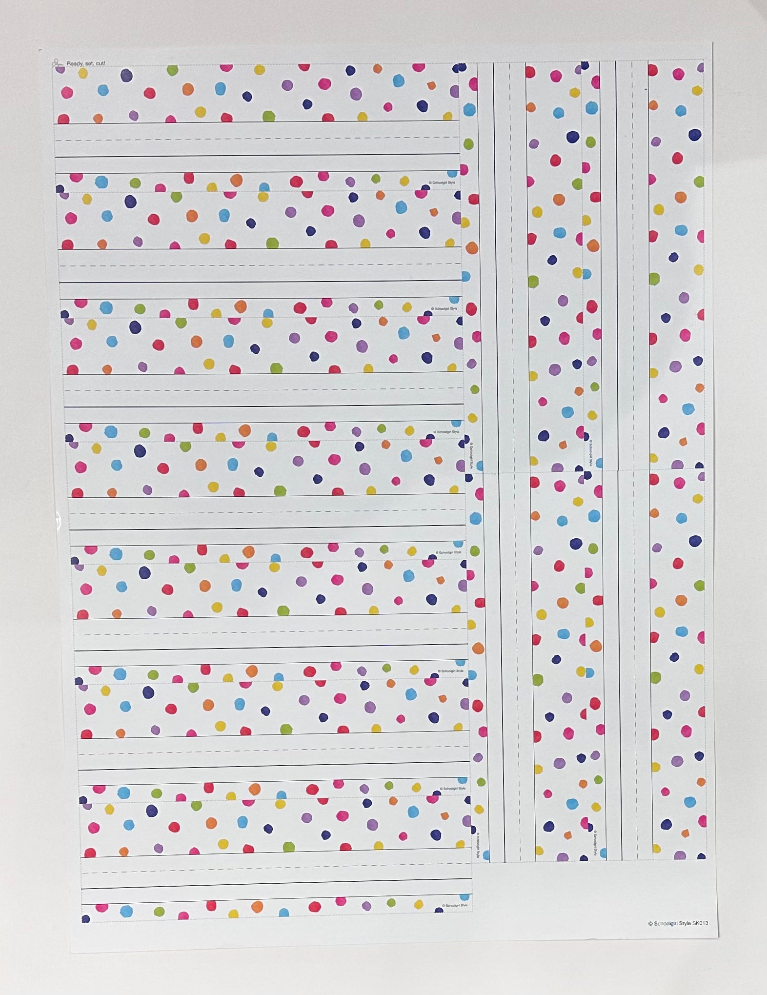 Sprinkle Kindness - Painted Dot Nameplates by Schoolgirl Style