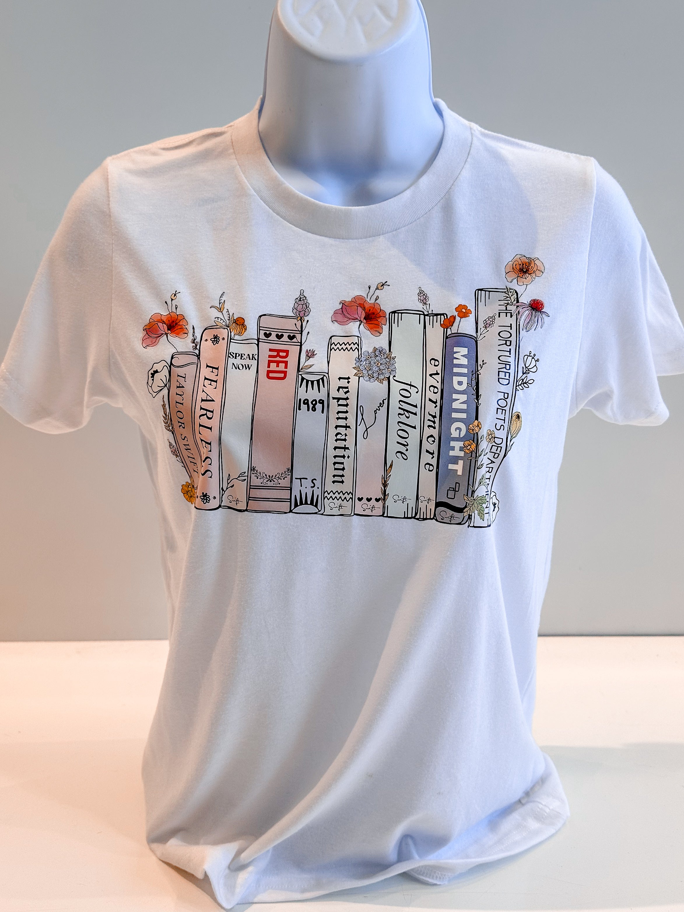 Swiftie Taylor's Eras Books T-Shirt