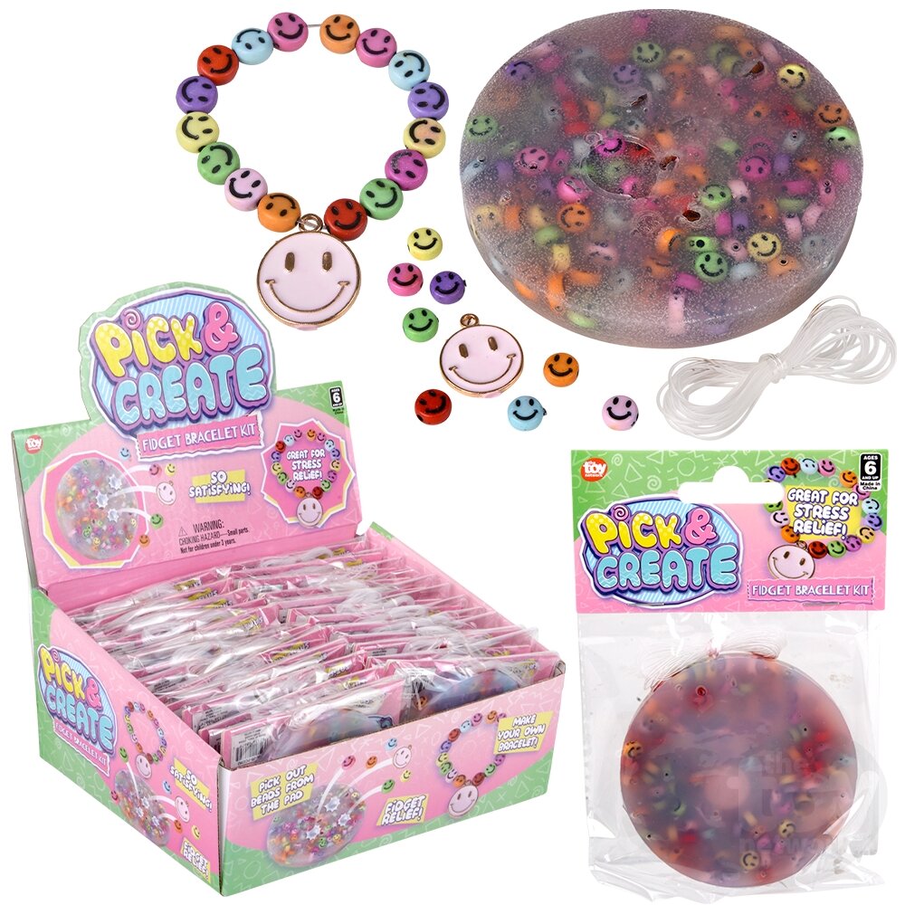 Pick N Create Smile Beaded Fidget Bracelet