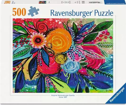 Ravensburger Color Burst 500 Piece Puzzle