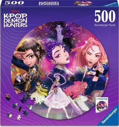 Ravensburger K-Pop Demon Hunters 500 Pc Puzzle