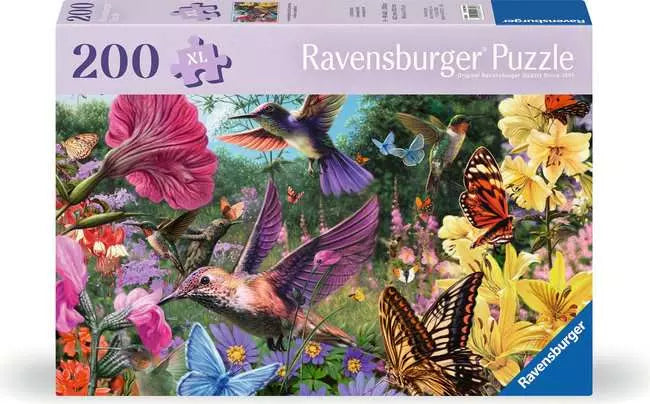 Ravenburger Hummingbirds & Butterflies 200 Piece Puzzle