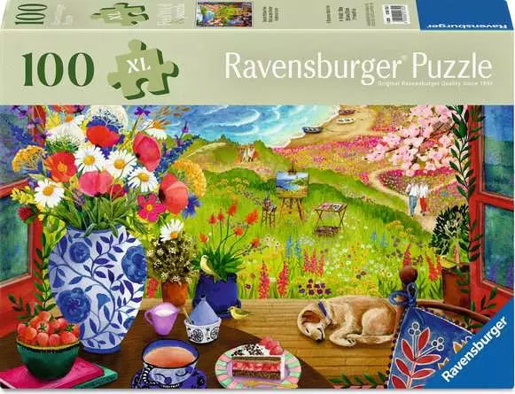 Ravensburger Seaside Window View 100 Pc Puzzle