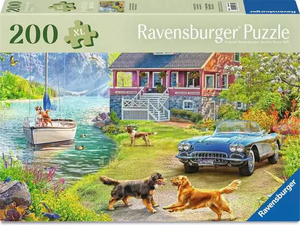 Ravensburger Summer Lake House 200 Piece Puzzle