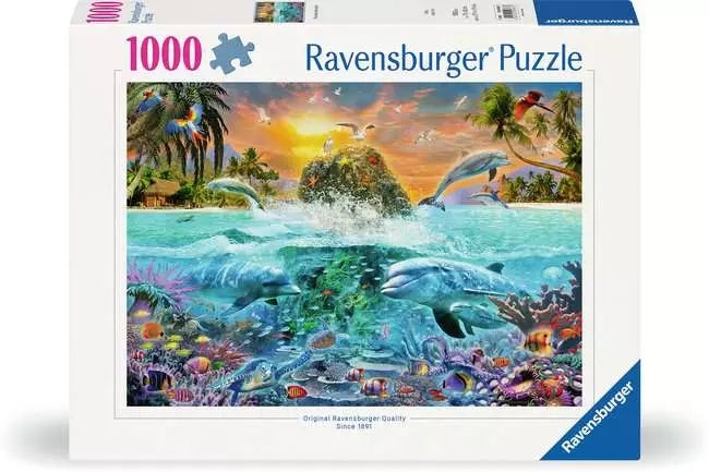 Ravensburger Underwater Island 1000 Piece Puzzle