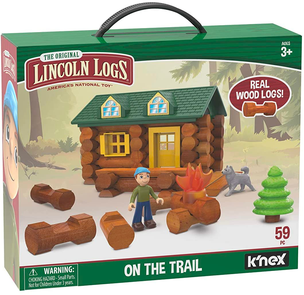 Lincoln Logs On The Trail Building Set