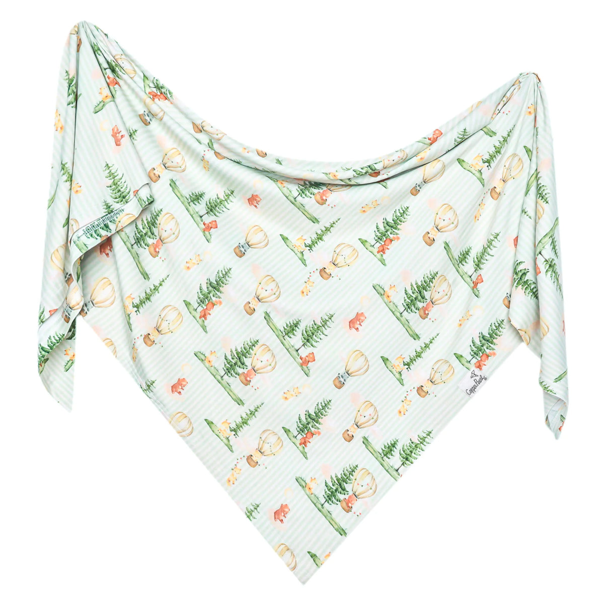 Copper Pearl Forest Explorer Bamboo Swaddle Blanket