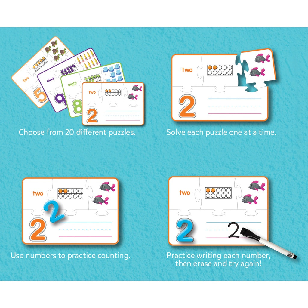 Numbers 1-20 Learning Puzzles