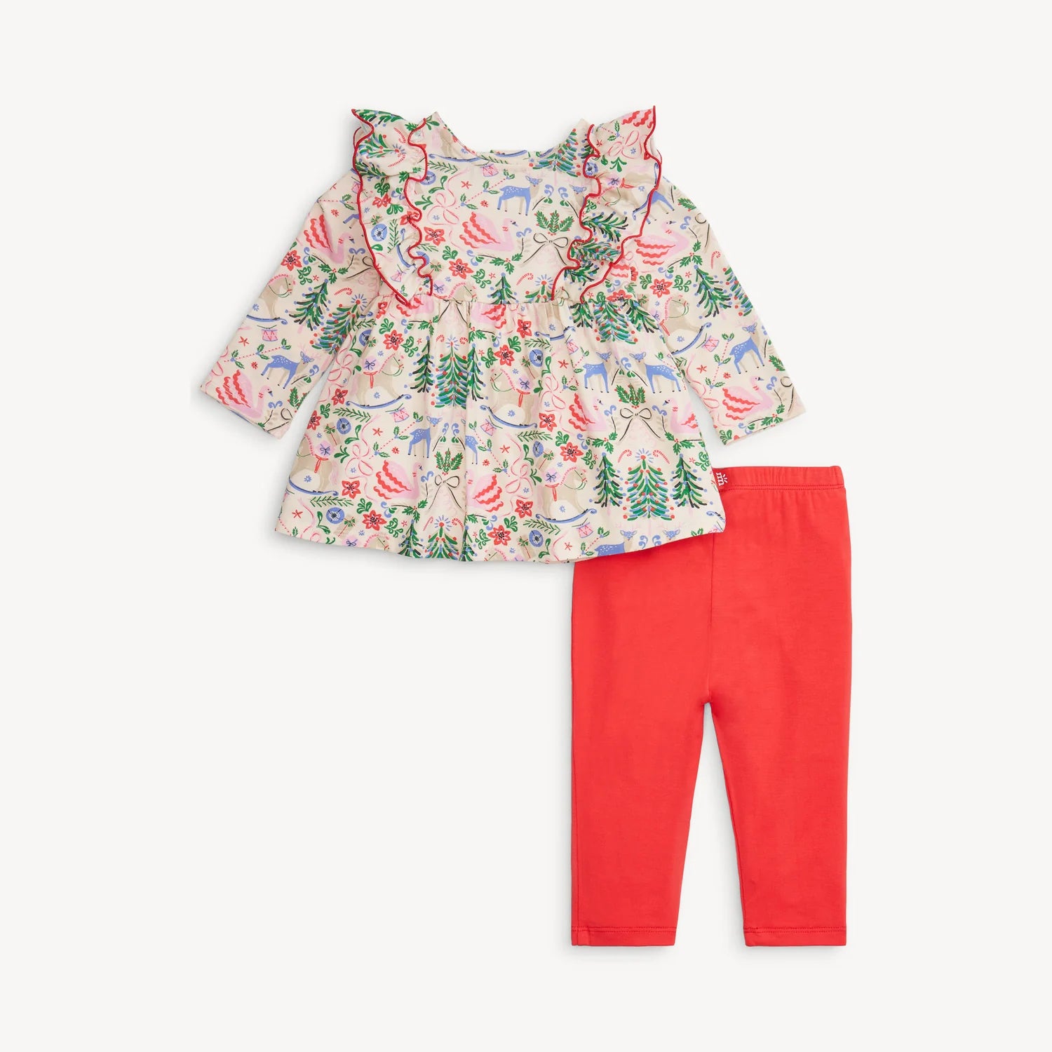 Magnetic Me Sugar Plum Dreams Baby Dress & Legging Set