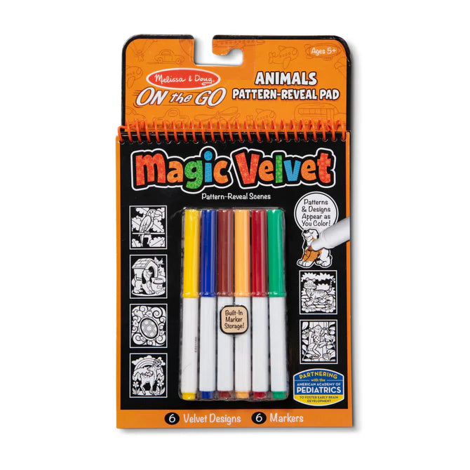 Melissa & Doug Magic Velvet Animals