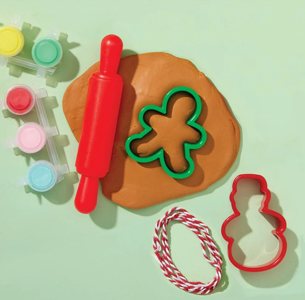 Make & Paint Gingerbread Clay Ornaments