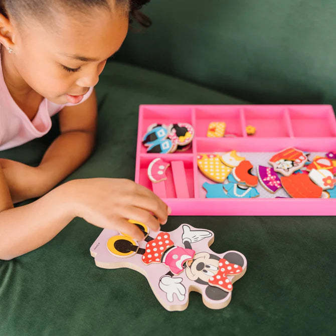 Melissa & Doug Disney Wooden Magnetic Dress-Up