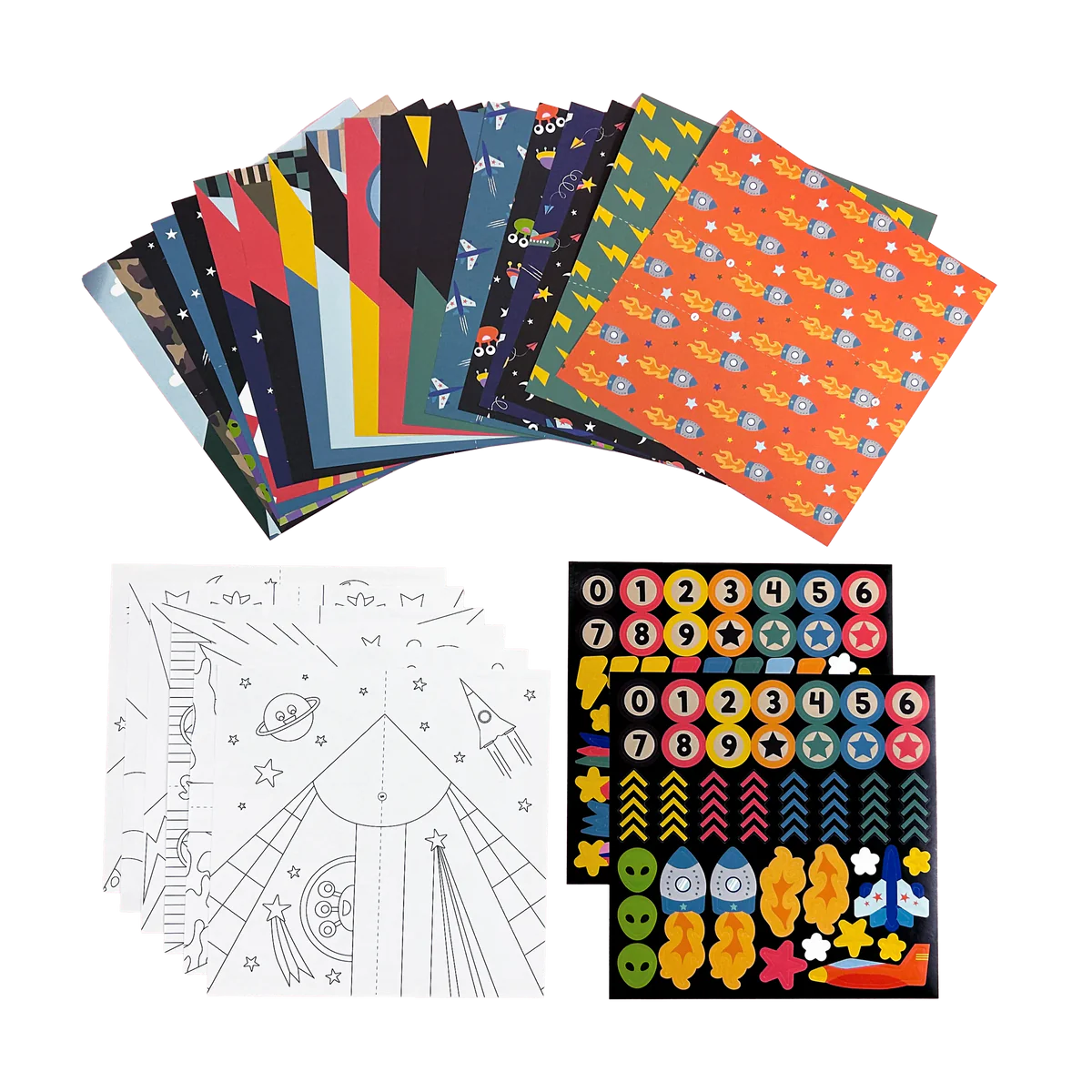 DIY Paper Airplanes Activity Kit