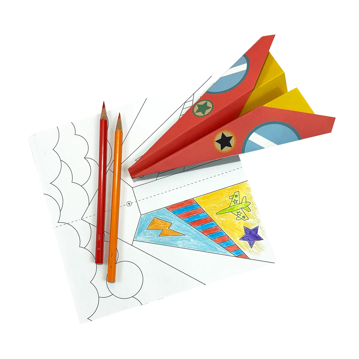 DIY Paper Airplanes Activity Kit