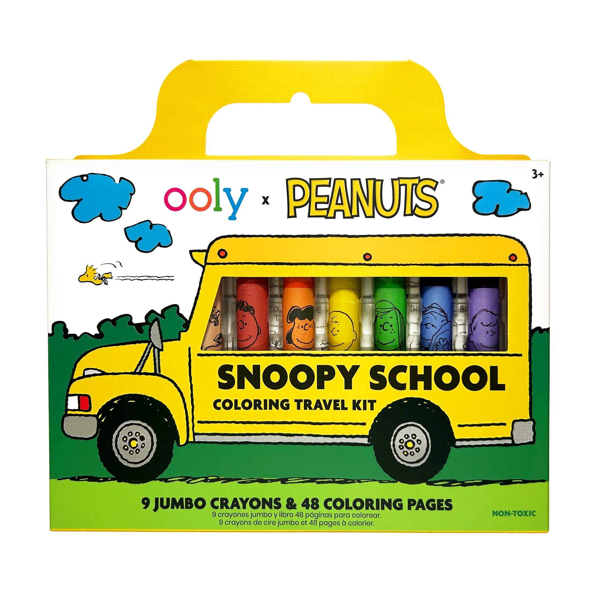 Ooly x Peanuts Snoopy School Coloring Travel Kit