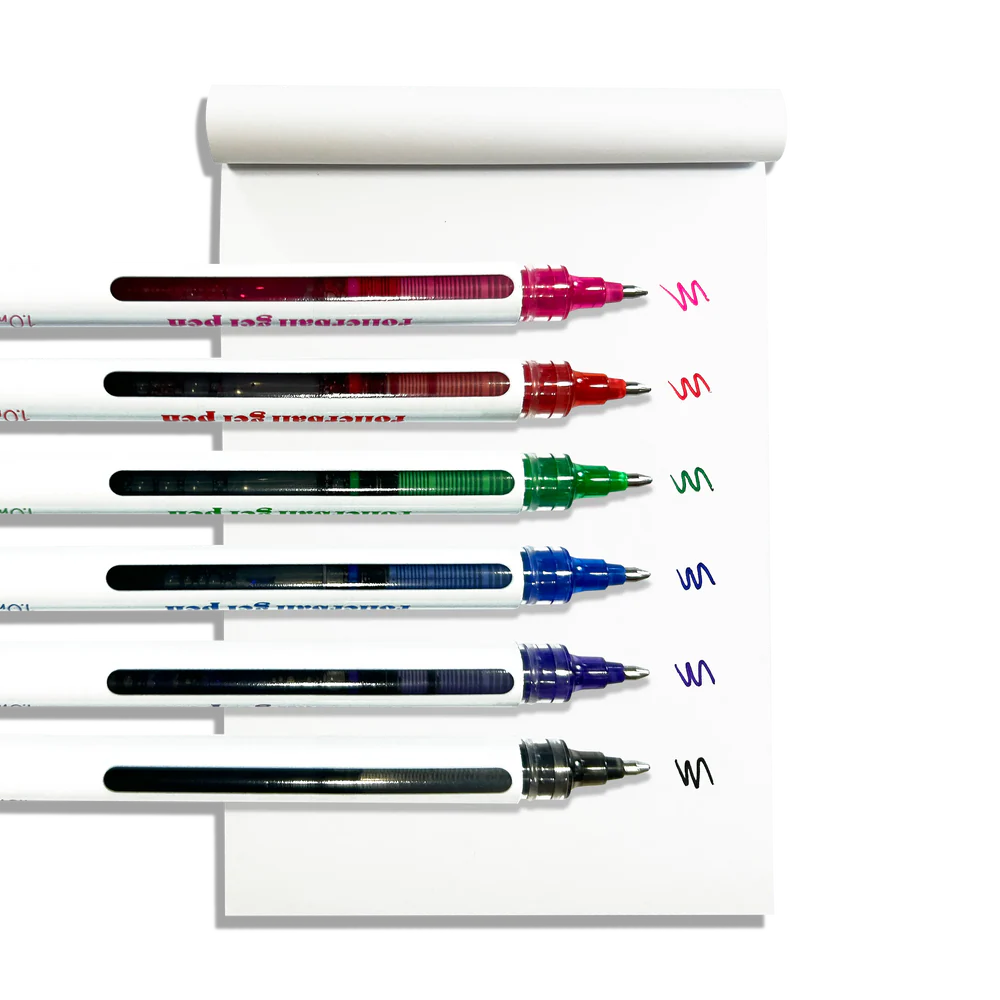 Ooly Seriously Smooth Rollerball Gel Pens - Set of 6