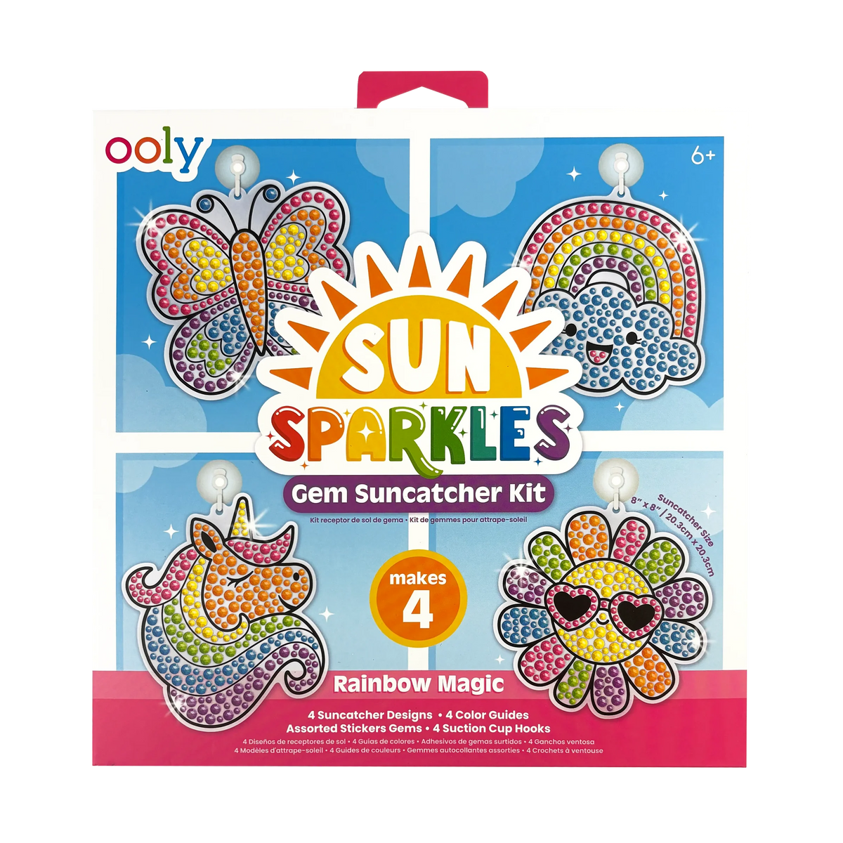 Sun Sparkles Gem Suncatcher Kit - Rainbow Magic