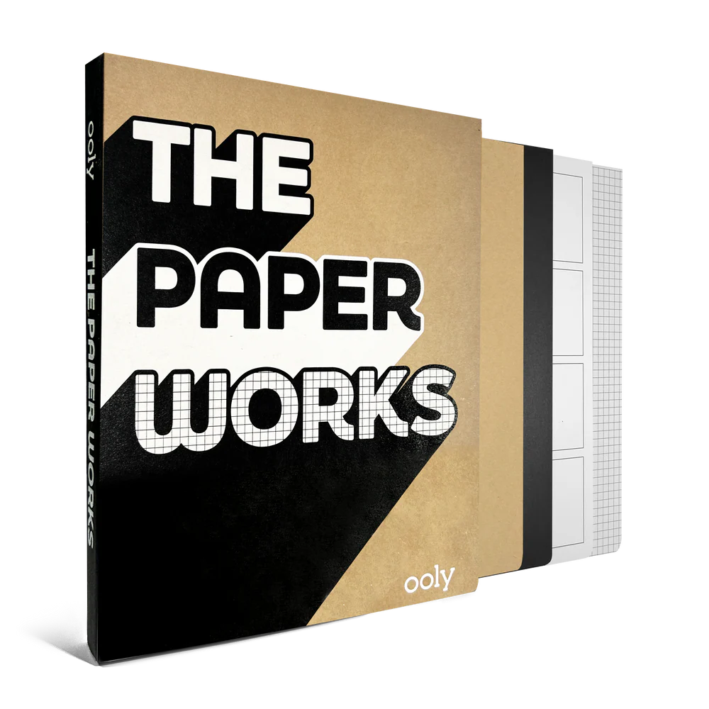 Ooly The Paper Works Sketchbook - 120 Pages