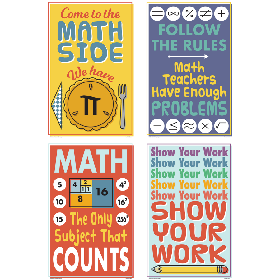 Math Fun Charts – The Fun Company